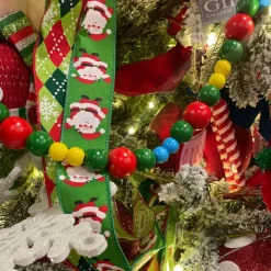 Party Diy^Kurt S. Adler Wood Multi-Colored Bead Garland, 6'