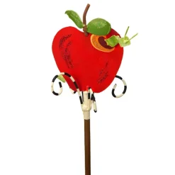 Table Decor^The Round Top Collection Wormy Apple Finial
