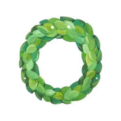 St. Patrick's Day^The Round Top Collection Wreath Banner And Ribbon Display