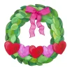 Spring^The Round Top Collection Wreath Banner And Ribbon Display