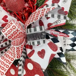 Ribbon^Reliant Ribbon Xo Glitter Ribbon, 1.5