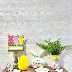 Figurines^180 Degrees Yellow Flocked Eggs