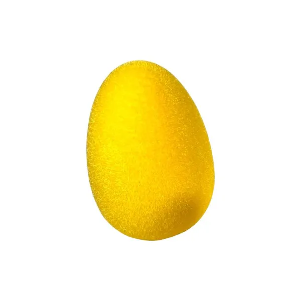 Table Decor^180 Degrees Yellow Flocked Eggs