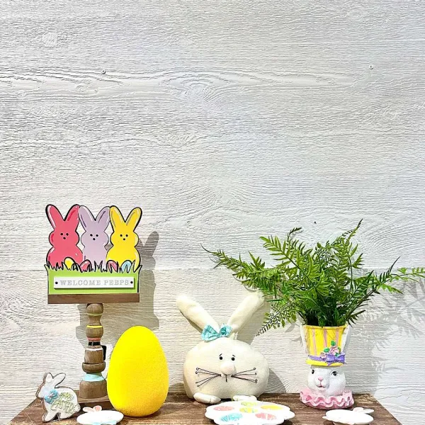 Home Accents^180 Degrees Yellow Flocked Eggs