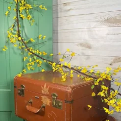 Garlands^CRI Yellow Forsythia Garland 6'