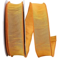 Ribbon^Reliant Ribbon Yellow Gold Dupioni Ribbon, 1.5" X 20Yd