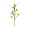 Floral Decor^Liberty Floral Yellow Queen Ann Grass Spray