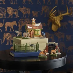 Table Decor^Department 56 Zoological Garden Elephant Set, Dept. 56 Village